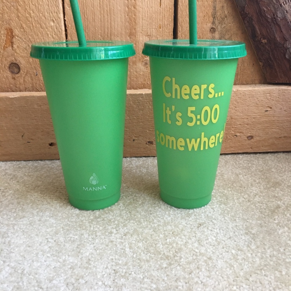 Manna Kadar Green Tumbler Set